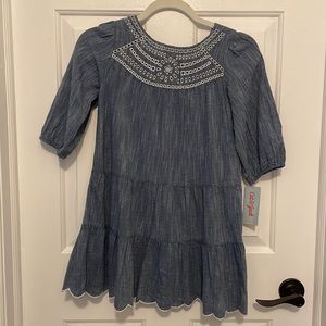 Girls chambray dress